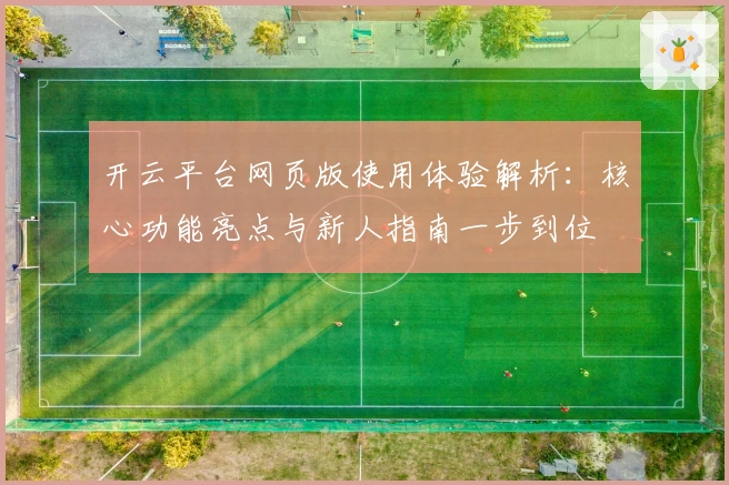 开云平台网页版使用体验解析：核心功能亮点与新人指南一步到位